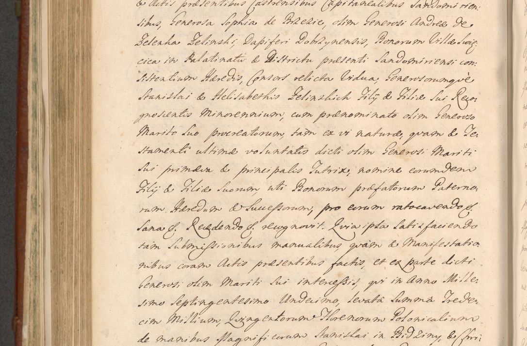 Zdjęcie nr 1001 dla obiektu archiwalnego: Acta actorum episcopalium R. D. Casimiri a Łubna Łubiński, episcopi Cracoviensis, ducis Severiae ab anno 1714 ad annum 1719 conscripta. Volumen II