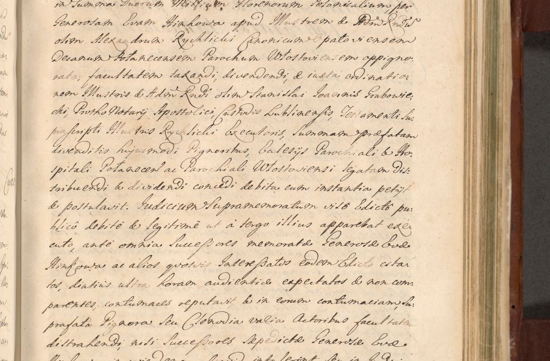 Zdjęcie nr 998 dla obiektu archiwalnego: Acta actorum episcopalium R. D. Casimiri a Łubna Łubiński, episcopi Cracoviensis, ducis Severiae ab anno 1714 ad annum 1719 conscripta. Volumen II