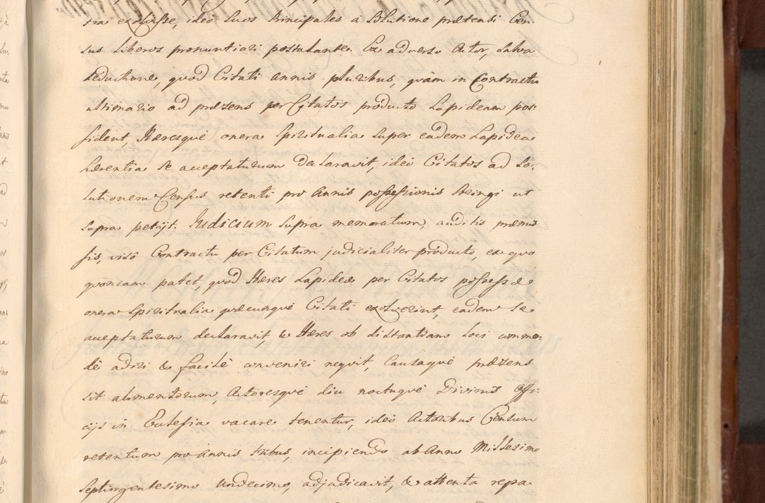 Zdjęcie nr 802 dla obiektu archiwalnego: Acta actorum episcopalium R. D. Casimiri a Łubna Łubiński, episcopi Cracoviensis, ducis Severiae ab anno 1714 ad annum 1719 conscripta. Volumen II
