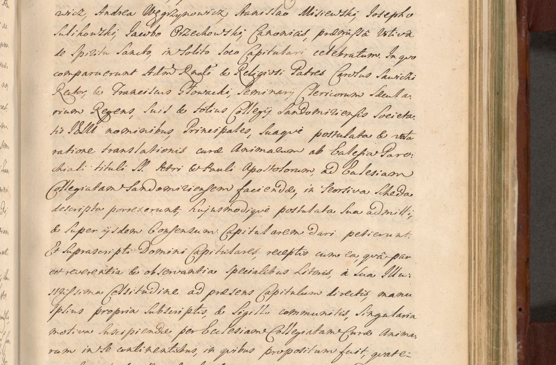 Zdjęcie nr 988 dla obiektu archiwalnego: Acta actorum episcopalium R. D. Casimiri a Łubna Łubiński, episcopi Cracoviensis, ducis Severiae ab anno 1714 ad annum 1719 conscripta. Volumen II