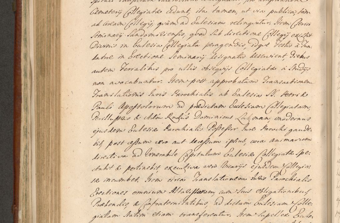 Zdjęcie nr 985 dla obiektu archiwalnego: Acta actorum episcopalium R. D. Casimiri a Łubna Łubiński, episcopi Cracoviensis, ducis Severiae ab anno 1714 ad annum 1719 conscripta. Volumen II