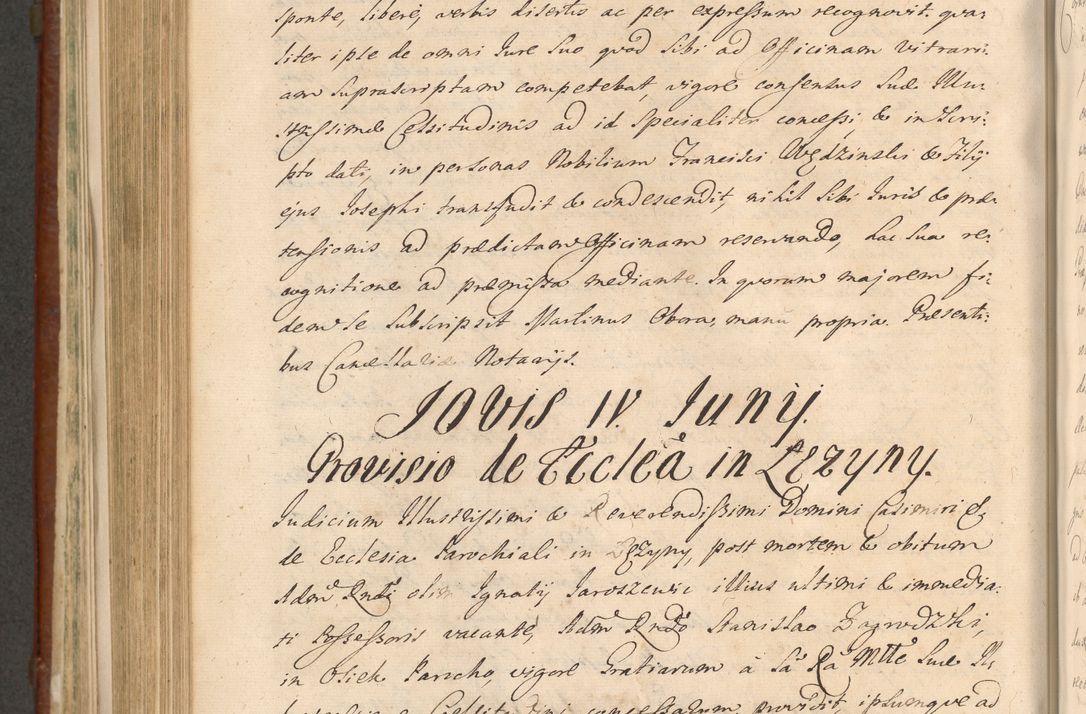 Zdjęcie nr 975 dla obiektu archiwalnego: Acta actorum episcopalium R. D. Casimiri a Łubna Łubiński, episcopi Cracoviensis, ducis Severiae ab anno 1714 ad annum 1719 conscripta. Volumen II