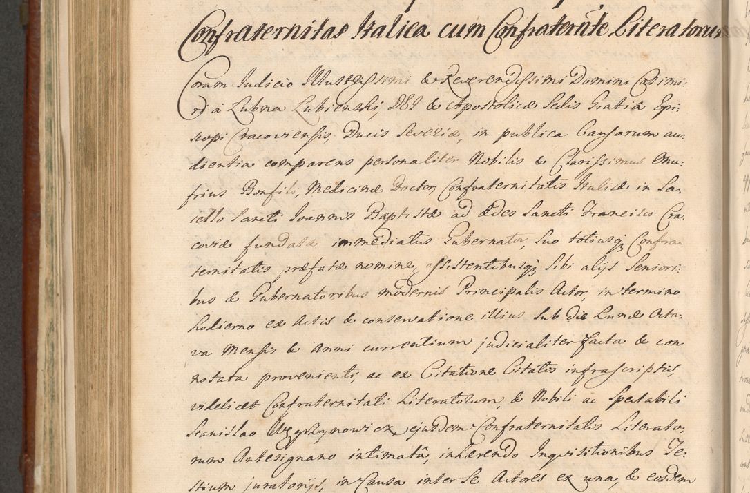 Zdjęcie nr 977 dla obiektu archiwalnego: Acta actorum episcopalium R. D. Casimiri a Łubna Łubiński, episcopi Cracoviensis, ducis Severiae ab anno 1714 ad annum 1719 conscripta. Volumen II