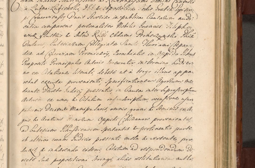 Zdjęcie nr 976 dla obiektu archiwalnego: Acta actorum episcopalium R. D. Casimiri a Łubna Łubiński, episcopi Cracoviensis, ducis Severiae ab anno 1714 ad annum 1719 conscripta. Volumen II