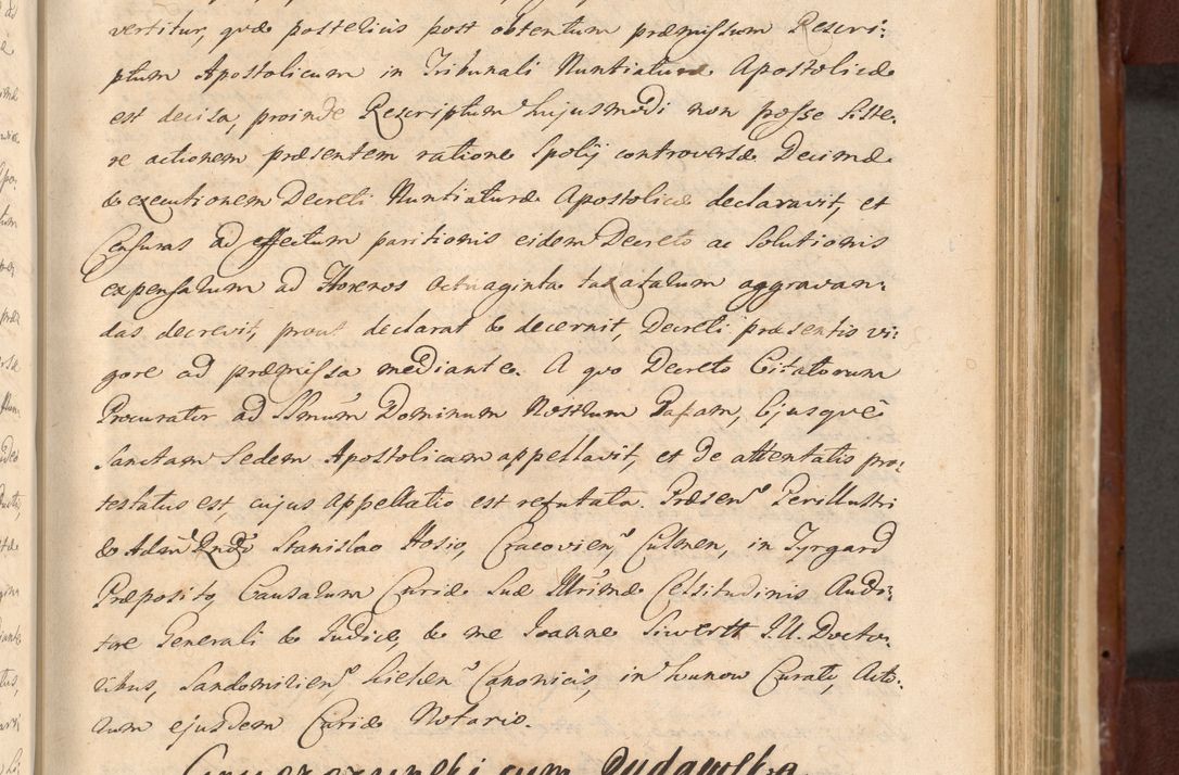 Zdjęcie nr 972 dla obiektu archiwalnego: Acta actorum episcopalium R. D. Casimiri a Łubna Łubiński, episcopi Cracoviensis, ducis Severiae ab anno 1714 ad annum 1719 conscripta. Volumen II