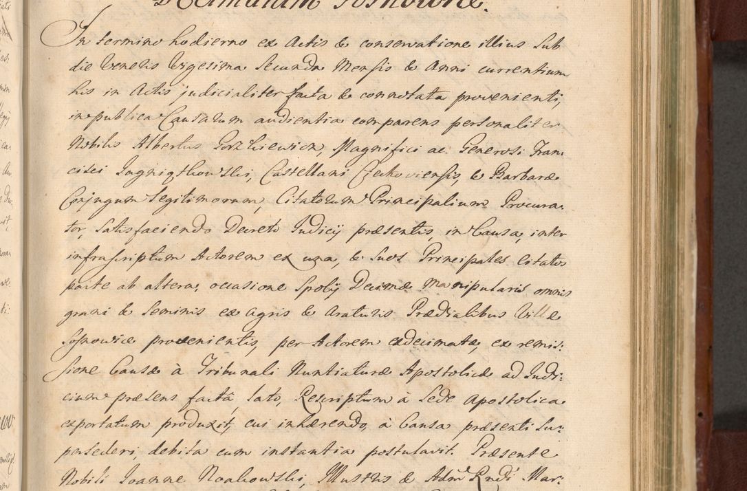 Zdjęcie nr 970 dla obiektu archiwalnego: Acta actorum episcopalium R. D. Casimiri a Łubna Łubiński, episcopi Cracoviensis, ducis Severiae ab anno 1714 ad annum 1719 conscripta. Volumen II