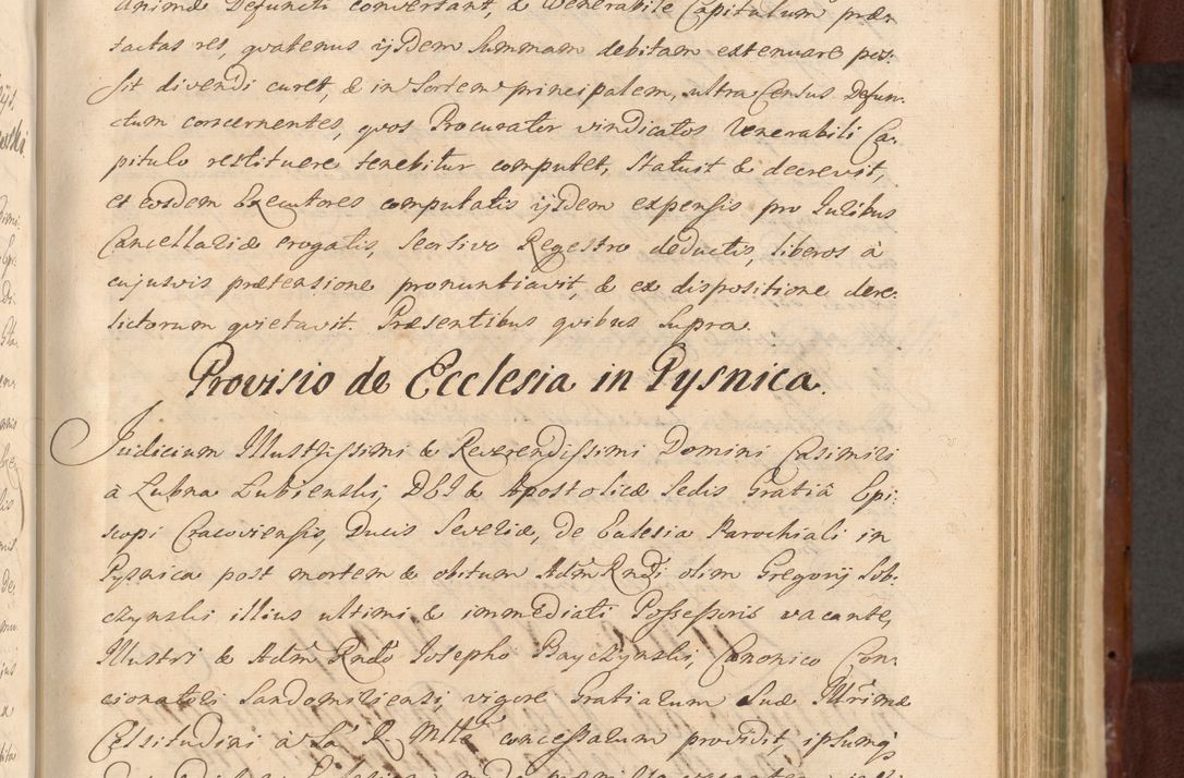 Zdjęcie nr 962 dla obiektu archiwalnego: Acta actorum episcopalium R. D. Casimiri a Łubna Łubiński, episcopi Cracoviensis, ducis Severiae ab anno 1714 ad annum 1719 conscripta. Volumen II