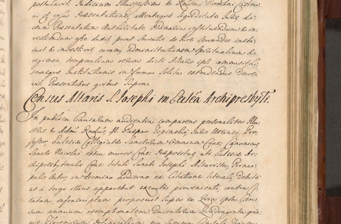 Zdjęcie nr 964 dla obiektu archiwalnego: Acta actorum episcopalium R. D. Casimiri a Łubna Łubiński, episcopi Cracoviensis, ducis Severiae ab anno 1714 ad annum 1719 conscripta. Volumen II