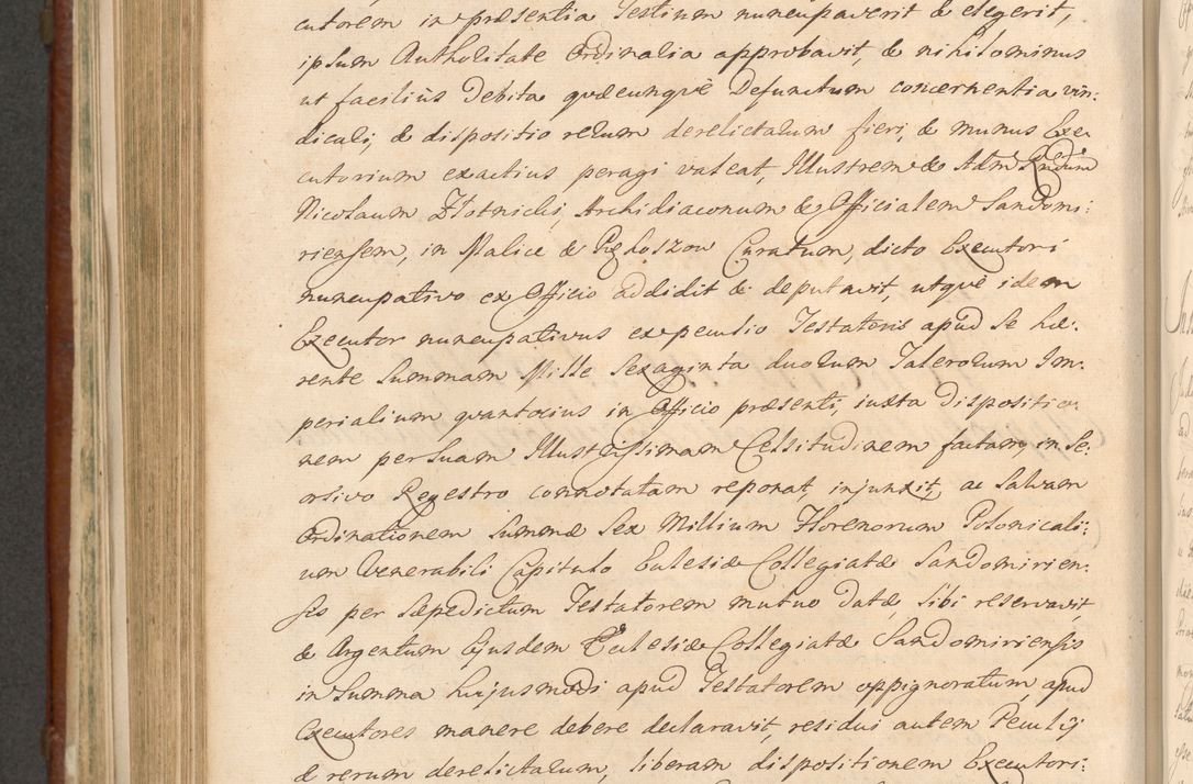 Zdjęcie nr 955 dla obiektu archiwalnego: Acta actorum episcopalium R. D. Casimiri a Łubna Łubiński, episcopi Cracoviensis, ducis Severiae ab anno 1714 ad annum 1719 conscripta. Volumen II