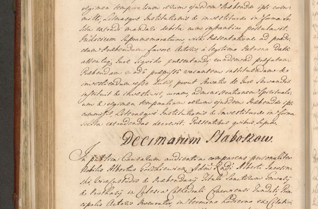 Zdjęcie nr 949 dla obiektu archiwalnego: Acta actorum episcopalium R. D. Casimiri a Łubna Łubiński, episcopi Cracoviensis, ducis Severiae ab anno 1714 ad annum 1719 conscripta. Volumen II