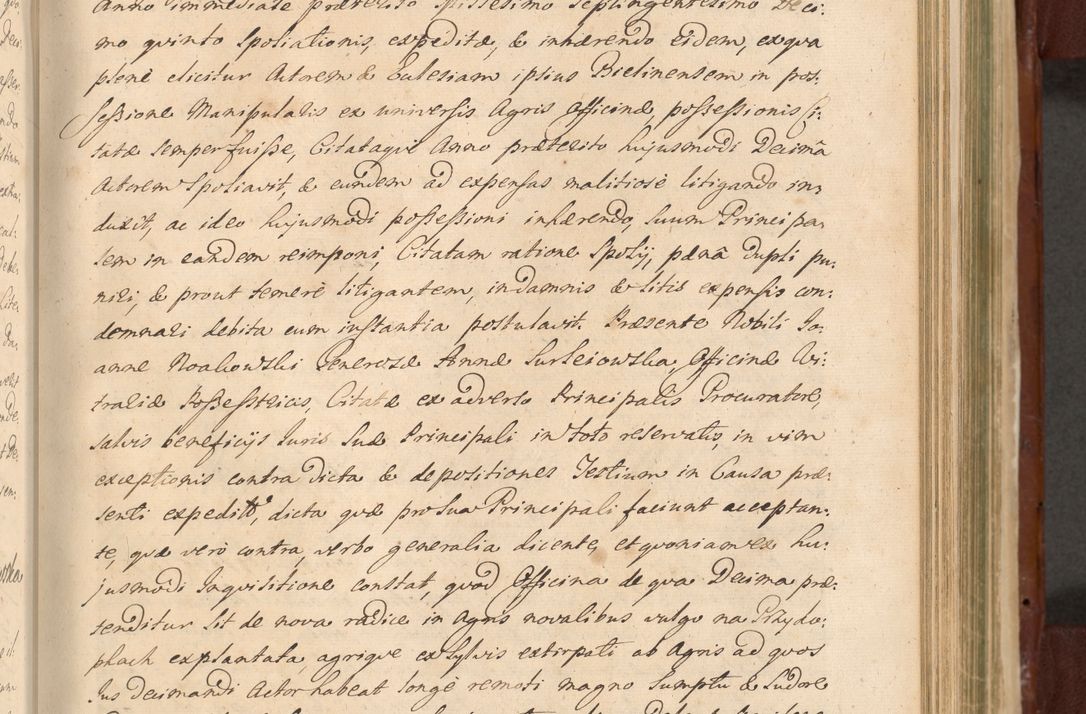 Zdjęcie nr 946 dla obiektu archiwalnego: Acta actorum episcopalium R. D. Casimiri a Łubna Łubiński, episcopi Cracoviensis, ducis Severiae ab anno 1714 ad annum 1719 conscripta. Volumen II