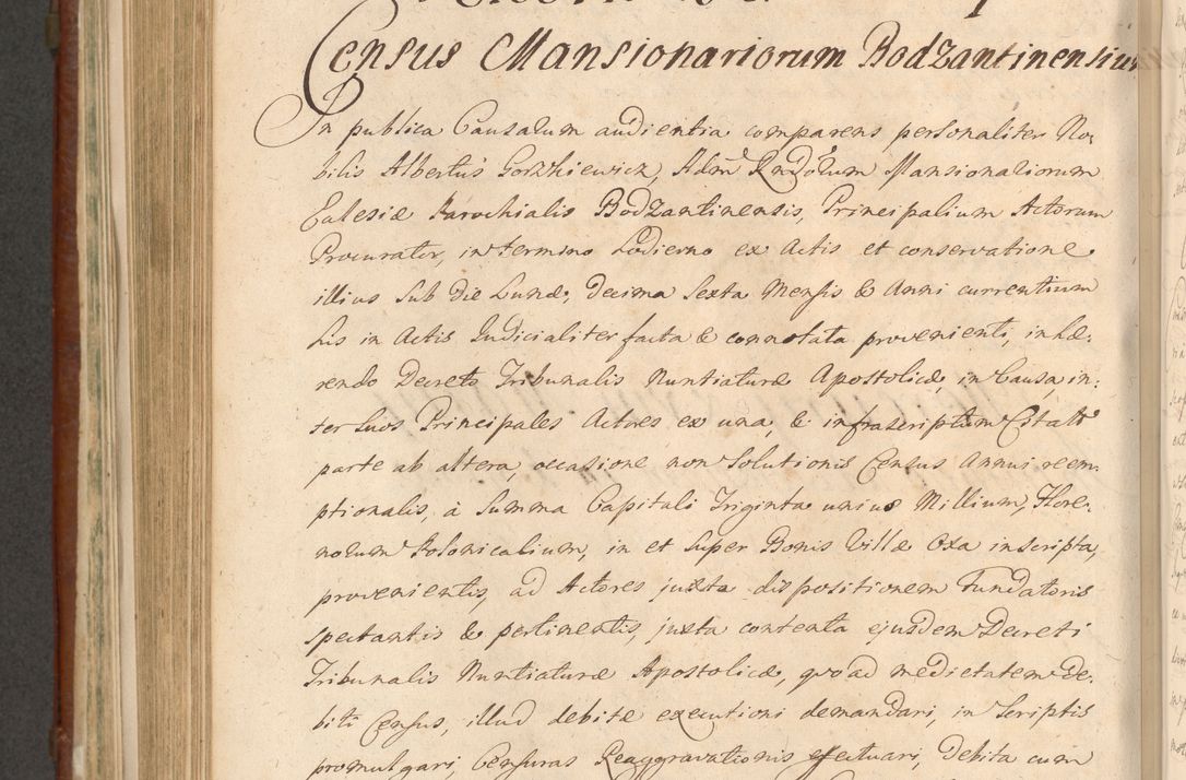 Zdjęcie nr 939 dla obiektu archiwalnego: Acta actorum episcopalium R. D. Casimiri a Łubna Łubiński, episcopi Cracoviensis, ducis Severiae ab anno 1714 ad annum 1719 conscripta. Volumen II