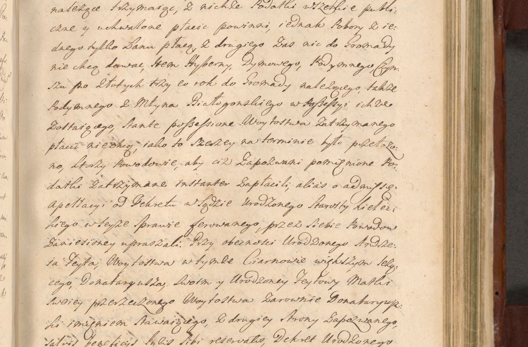 Zdjęcie nr 934 dla obiektu archiwalnego: Acta actorum episcopalium R. D. Casimiri a Łubna Łubiński, episcopi Cracoviensis, ducis Severiae ab anno 1714 ad annum 1719 conscripta. Volumen II