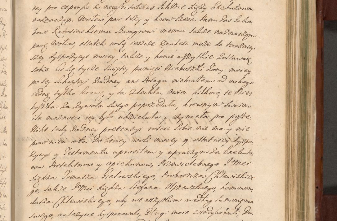 Zdjęcie nr 920 dla obiektu archiwalnego: Acta actorum episcopalium R. D. Casimiri a Łubna Łubiński, episcopi Cracoviensis, ducis Severiae ab anno 1714 ad annum 1719 conscripta. Volumen II
