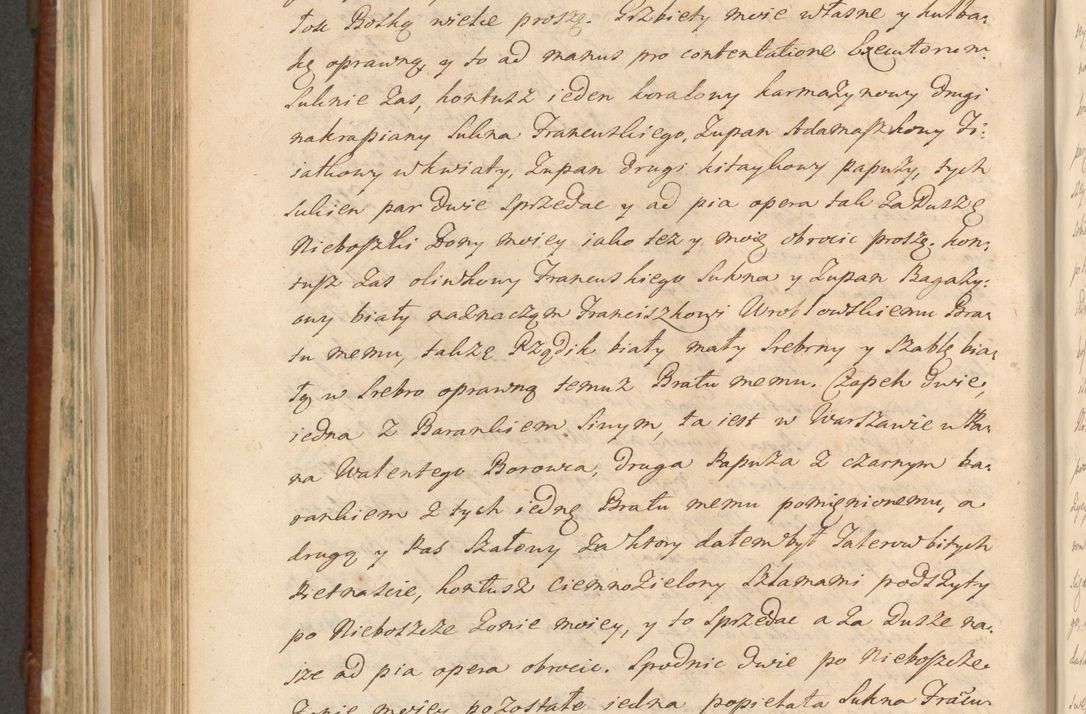 Zdjęcie nr 919 dla obiektu archiwalnego: Acta actorum episcopalium R. D. Casimiri a Łubna Łubiński, episcopi Cracoviensis, ducis Severiae ab anno 1714 ad annum 1719 conscripta. Volumen II