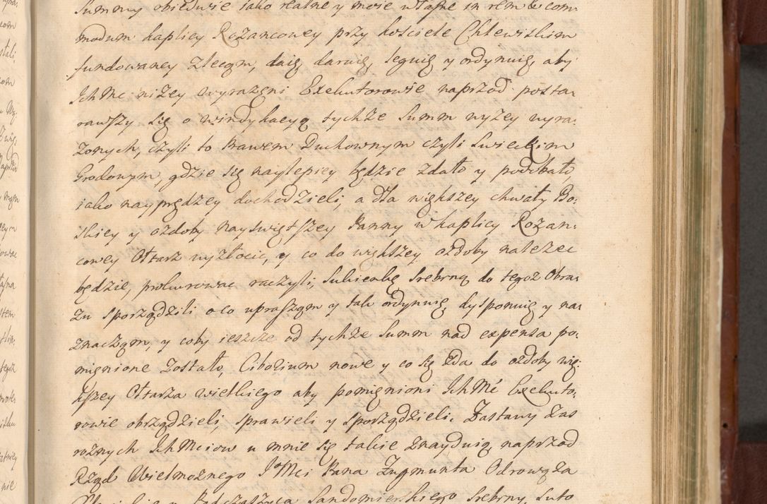Zdjęcie nr 916 dla obiektu archiwalnego: Acta actorum episcopalium R. D. Casimiri a Łubna Łubiński, episcopi Cracoviensis, ducis Severiae ab anno 1714 ad annum 1719 conscripta. Volumen II