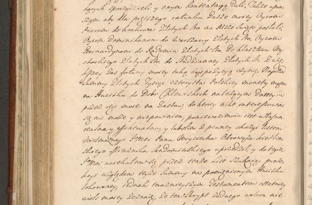 Zdjęcie nr 915 dla obiektu archiwalnego: Acta actorum episcopalium R. D. Casimiri a Łubna Łubiński, episcopi Cracoviensis, ducis Severiae ab anno 1714 ad annum 1719 conscripta. Volumen II