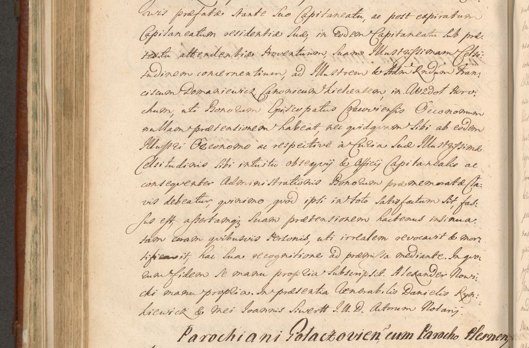 Zdjęcie nr 907 dla obiektu archiwalnego: Acta actorum episcopalium R. D. Casimiri a Łubna Łubiński, episcopi Cracoviensis, ducis Severiae ab anno 1714 ad annum 1719 conscripta. Volumen II