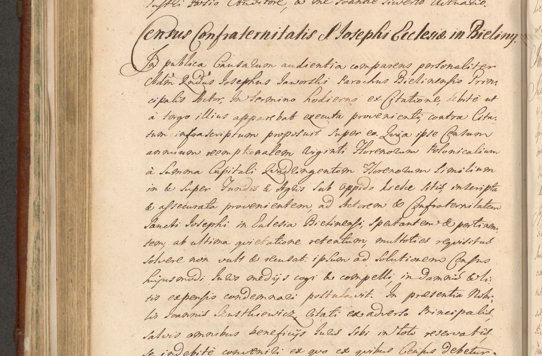 Zdjęcie nr 905 dla obiektu archiwalnego: Acta actorum episcopalium R. D. Casimiri a Łubna Łubiński, episcopi Cracoviensis, ducis Severiae ab anno 1714 ad annum 1719 conscripta. Volumen II