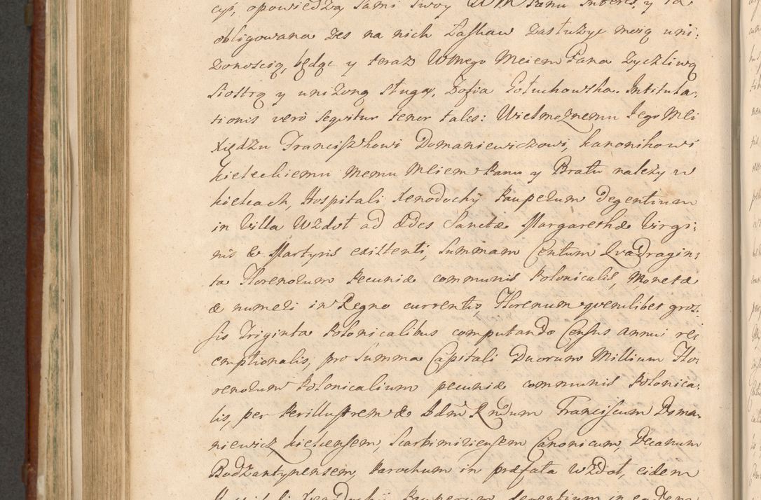 Zdjęcie nr 899 dla obiektu archiwalnego: Acta actorum episcopalium R. D. Casimiri a Łubna Łubiński, episcopi Cracoviensis, ducis Severiae ab anno 1714 ad annum 1719 conscripta. Volumen II