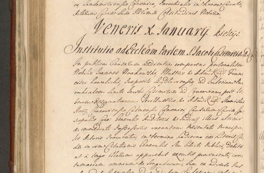 Zdjęcie nr 895 dla obiektu archiwalnego: Acta actorum episcopalium R. D. Casimiri a Łubna Łubiński, episcopi Cracoviensis, ducis Severiae ab anno 1714 ad annum 1719 conscripta. Volumen II