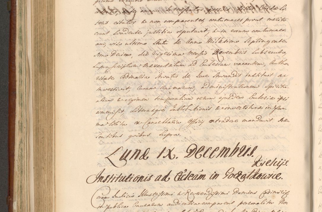 Zdjęcie nr 879 dla obiektu archiwalnego: Acta actorum episcopalium R. D. Casimiri a Łubna Łubiński, episcopi Cracoviensis, ducis Severiae ab anno 1714 ad annum 1719 conscripta. Volumen II