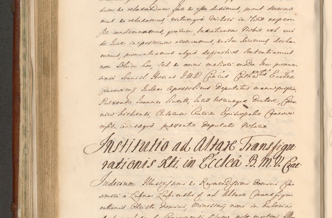 Zdjęcie nr 863 dla obiektu archiwalnego: Acta actorum episcopalium R. D. Casimiri a Łubna Łubiński, episcopi Cracoviensis, ducis Severiae ab anno 1714 ad annum 1719 conscripta. Volumen II