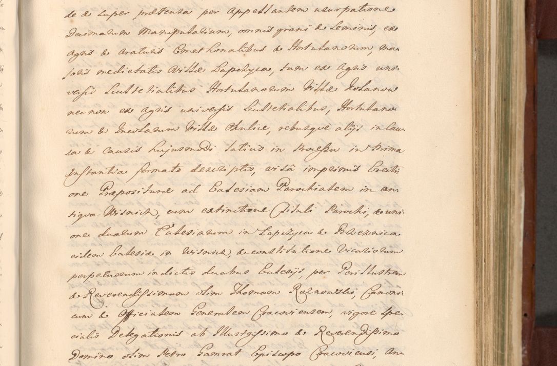 Zdjęcie nr 860 dla obiektu archiwalnego: Acta actorum episcopalium R. D. Casimiri a Łubna Łubiński, episcopi Cracoviensis, ducis Severiae ab anno 1714 ad annum 1719 conscripta. Volumen II
