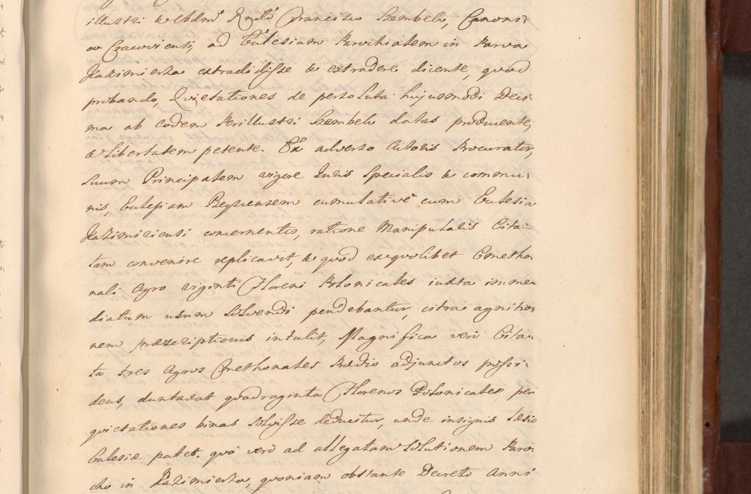 Zdjęcie nr 848 dla obiektu archiwalnego: Acta actorum episcopalium R. D. Casimiri a Łubna Łubiński, episcopi Cracoviensis, ducis Severiae ab anno 1714 ad annum 1719 conscripta. Volumen II