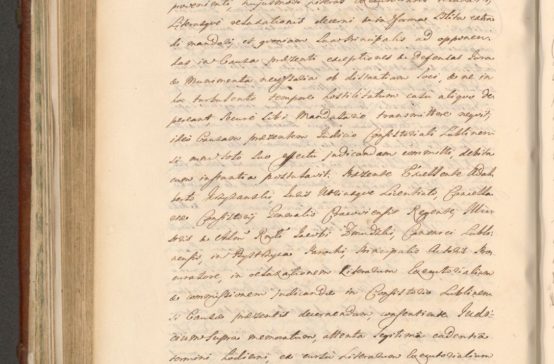 Zdjęcie nr 851 dla obiektu archiwalnego: Acta actorum episcopalium R. D. Casimiri a Łubna Łubiński, episcopi Cracoviensis, ducis Severiae ab anno 1714 ad annum 1719 conscripta. Volumen II