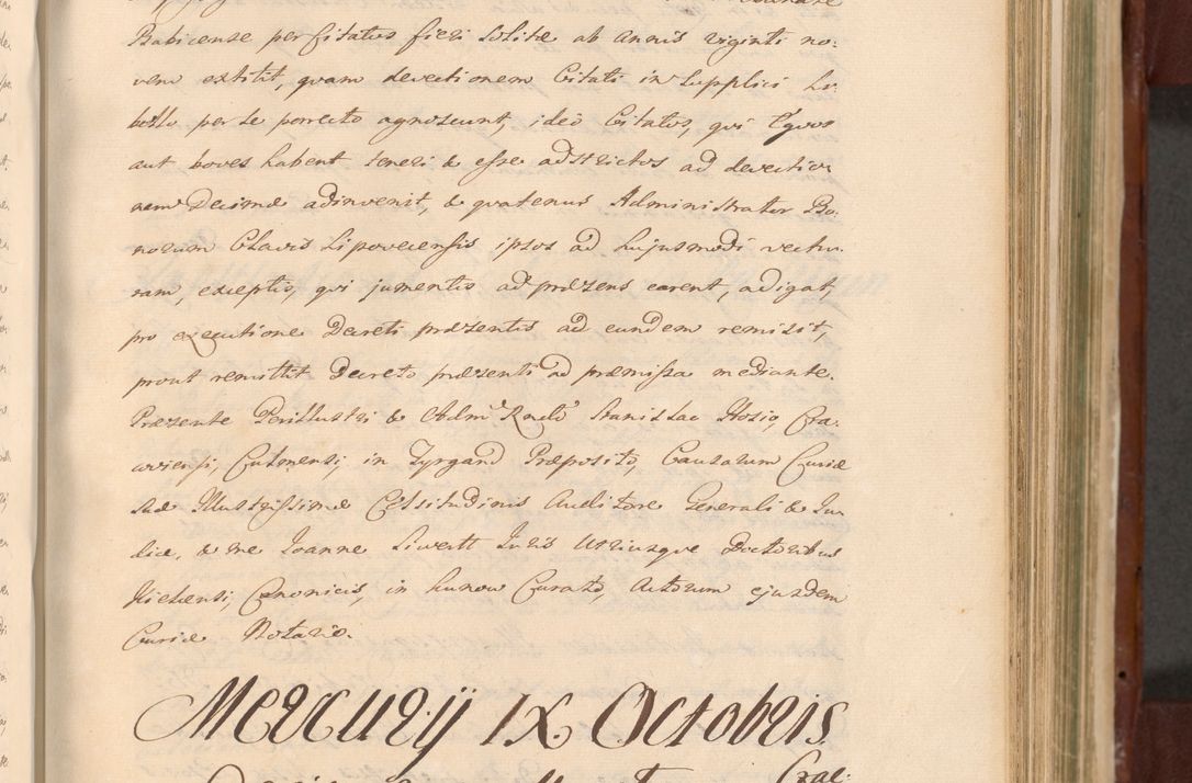 Zdjęcie nr 842 dla obiektu archiwalnego: Acta actorum episcopalium R. D. Casimiri a Łubna Łubiński, episcopi Cracoviensis, ducis Severiae ab anno 1714 ad annum 1719 conscripta. Volumen II