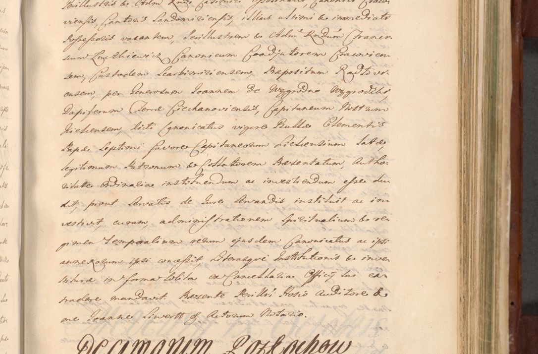 Zdjęcie nr 840 dla obiektu archiwalnego: Acta actorum episcopalium R. D. Casimiri a Łubna Łubiński, episcopi Cracoviensis, ducis Severiae ab anno 1714 ad annum 1719 conscripta. Volumen II
