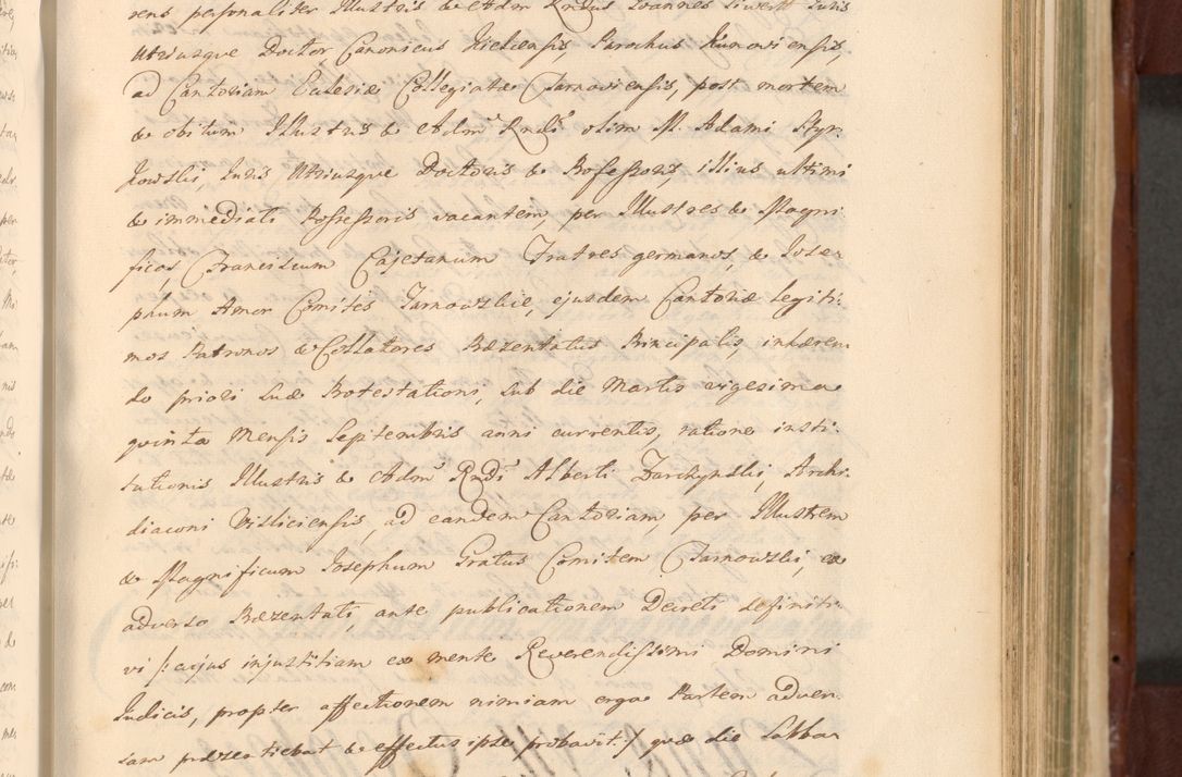 Zdjęcie nr 834 dla obiektu archiwalnego: Acta actorum episcopalium R. D. Casimiri a Łubna Łubiński, episcopi Cracoviensis, ducis Severiae ab anno 1714 ad annum 1719 conscripta. Volumen II