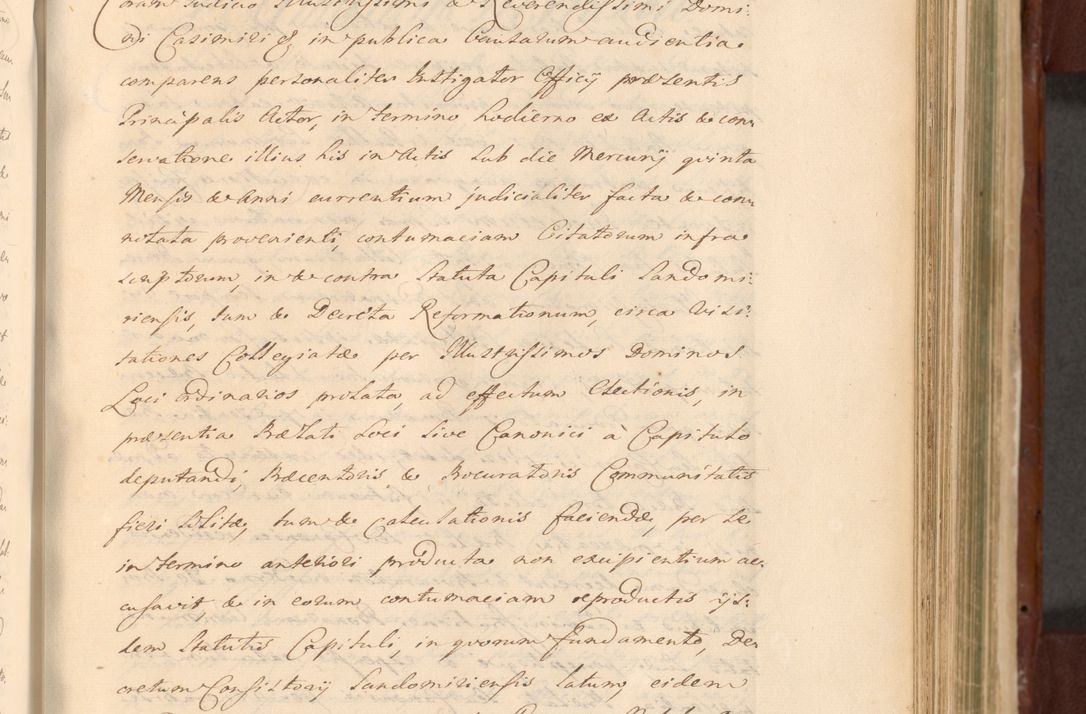 Zdjęcie nr 814 dla obiektu archiwalnego: Acta actorum episcopalium R. D. Casimiri a Łubna Łubiński, episcopi Cracoviensis, ducis Severiae ab anno 1714 ad annum 1719 conscripta. Volumen II