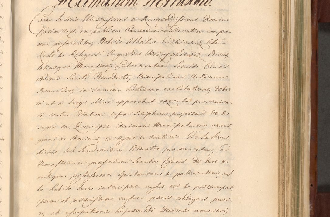Zdjęcie nr 816 dla obiektu archiwalnego: Acta actorum episcopalium R. D. Casimiri a Łubna Łubiński, episcopi Cracoviensis, ducis Severiae ab anno 1714 ad annum 1719 conscripta. Volumen II