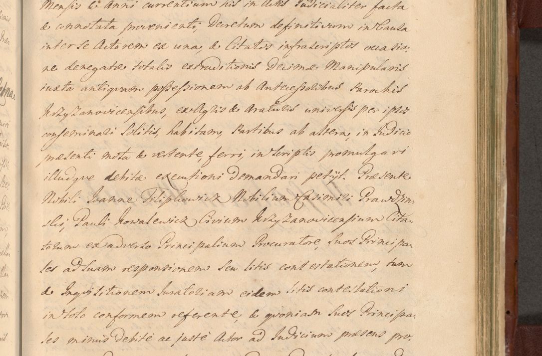 Zdjęcie nr 1192 dla obiektu archiwalnego: Acta actorum episcopalium R. D. Casimiri a Łubna Łubiński, episcopi Cracoviensis, ducis Severiae ab anno 1714 ad annum 1719 conscripta. Volumen II