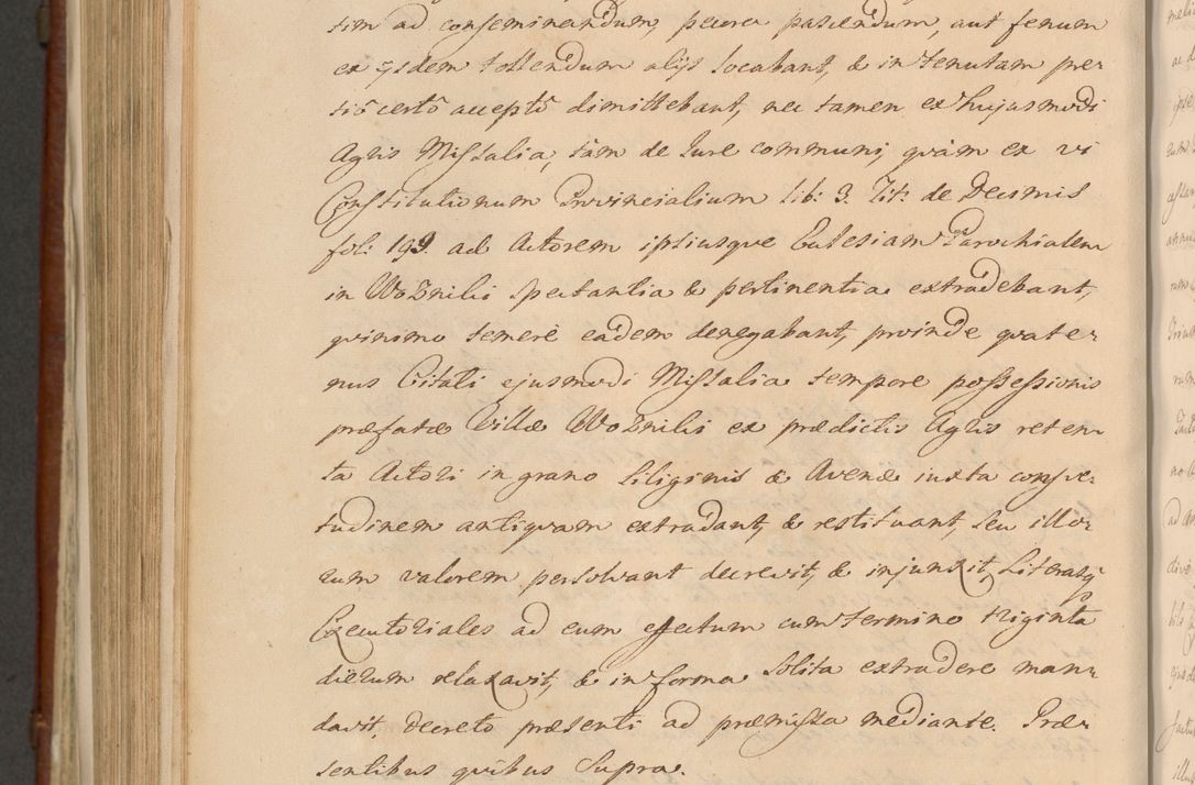 Zdjęcie nr 1195 dla obiektu archiwalnego: Acta actorum episcopalium R. D. Casimiri a Łubna Łubiński, episcopi Cracoviensis, ducis Severiae ab anno 1714 ad annum 1719 conscripta. Volumen II