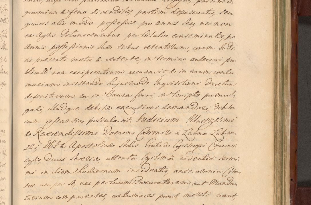 Zdjęcie nr 1194 dla obiektu archiwalnego: Acta actorum episcopalium R. D. Casimiri a Łubna Łubiński, episcopi Cracoviensis, ducis Severiae ab anno 1714 ad annum 1719 conscripta. Volumen II