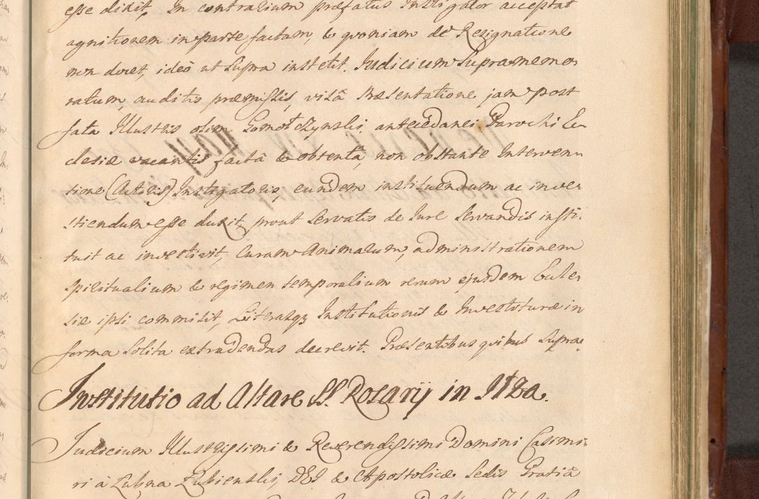 Zdjęcie nr 1188 dla obiektu archiwalnego: Acta actorum episcopalium R. D. Casimiri a Łubna Łubiński, episcopi Cracoviensis, ducis Severiae ab anno 1714 ad annum 1719 conscripta. Volumen II