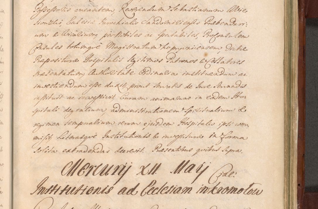 Zdjęcie nr 1186 dla obiektu archiwalnego: Acta actorum episcopalium R. D. Casimiri a Łubna Łubiński, episcopi Cracoviensis, ducis Severiae ab anno 1714 ad annum 1719 conscripta. Volumen II