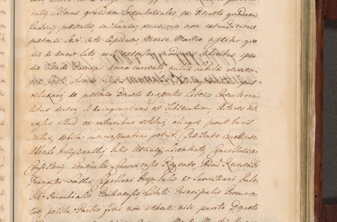Zdjęcie nr 1180 dla obiektu archiwalnego: Acta actorum episcopalium R. D. Casimiri a Łubna Łubiński, episcopi Cracoviensis, ducis Severiae ab anno 1714 ad annum 1719 conscripta. Volumen II