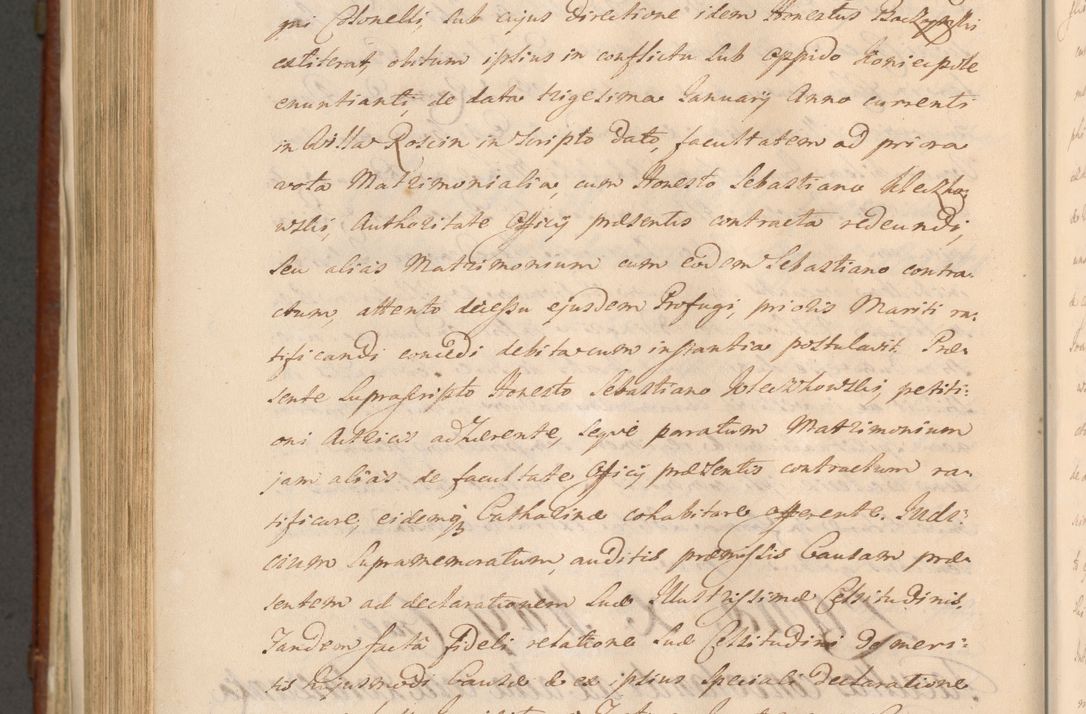 Zdjęcie nr 1183 dla obiektu archiwalnego: Acta actorum episcopalium R. D. Casimiri a Łubna Łubiński, episcopi Cracoviensis, ducis Severiae ab anno 1714 ad annum 1719 conscripta. Volumen II