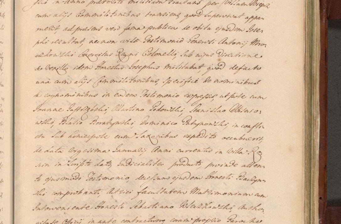 Zdjęcie nr 1184 dla obiektu archiwalnego: Acta actorum episcopalium R. D. Casimiri a Łubna Łubiński, episcopi Cracoviensis, ducis Severiae ab anno 1714 ad annum 1719 conscripta. Volumen II