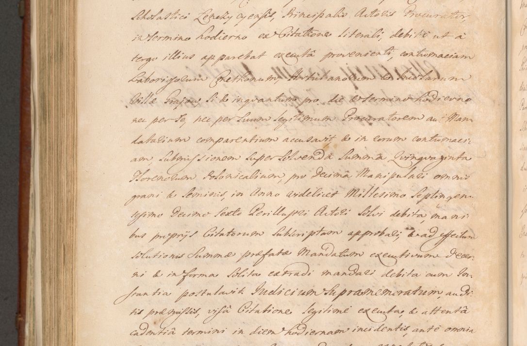 Zdjęcie nr 1173 dla obiektu archiwalnego: Acta actorum episcopalium R. D. Casimiri a Łubna Łubiński, episcopi Cracoviensis, ducis Severiae ab anno 1714 ad annum 1719 conscripta. Volumen II