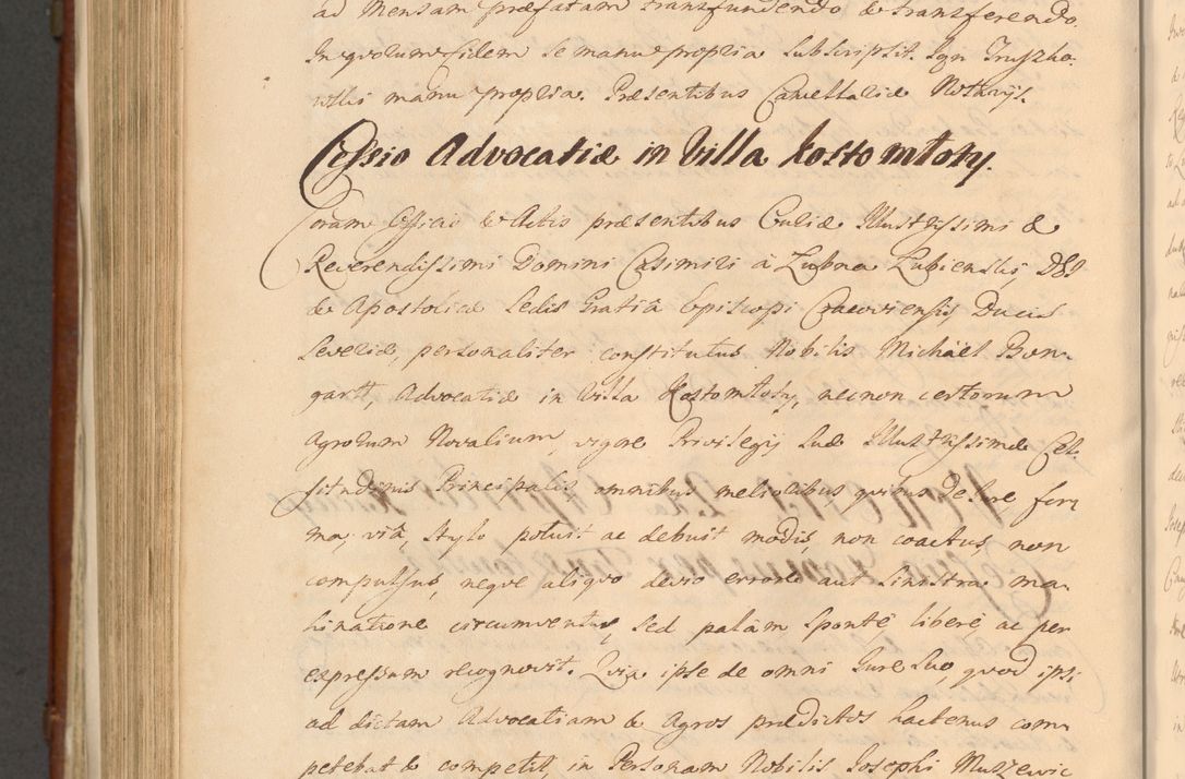 Zdjęcie nr 1163 dla obiektu archiwalnego: Acta actorum episcopalium R. D. Casimiri a Łubna Łubiński, episcopi Cracoviensis, ducis Severiae ab anno 1714 ad annum 1719 conscripta. Volumen II