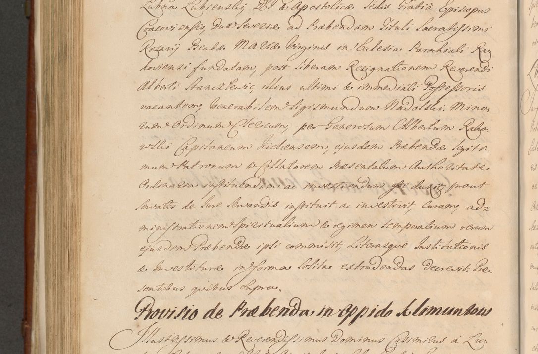 Zdjęcie nr 1157 dla obiektu archiwalnego: Acta actorum episcopalium R. D. Casimiri a Łubna Łubiński, episcopi Cracoviensis, ducis Severiae ab anno 1714 ad annum 1719 conscripta. Volumen II