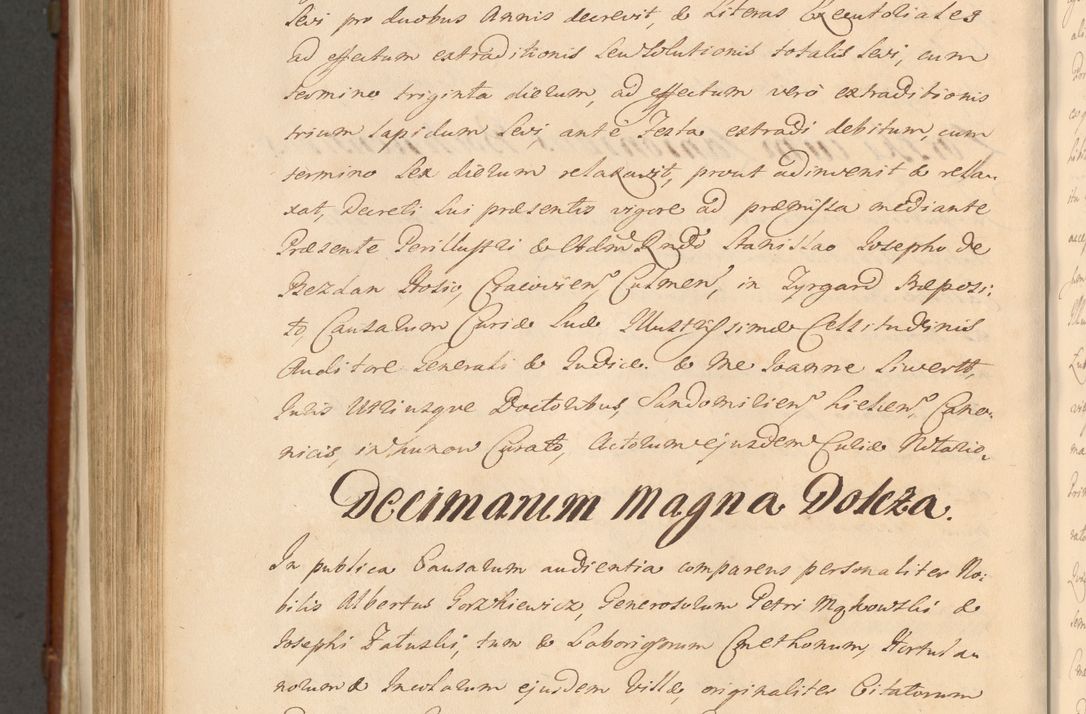 Zdjęcie nr 1159 dla obiektu archiwalnego: Acta actorum episcopalium R. D. Casimiri a Łubna Łubiński, episcopi Cracoviensis, ducis Severiae ab anno 1714 ad annum 1719 conscripta. Volumen II