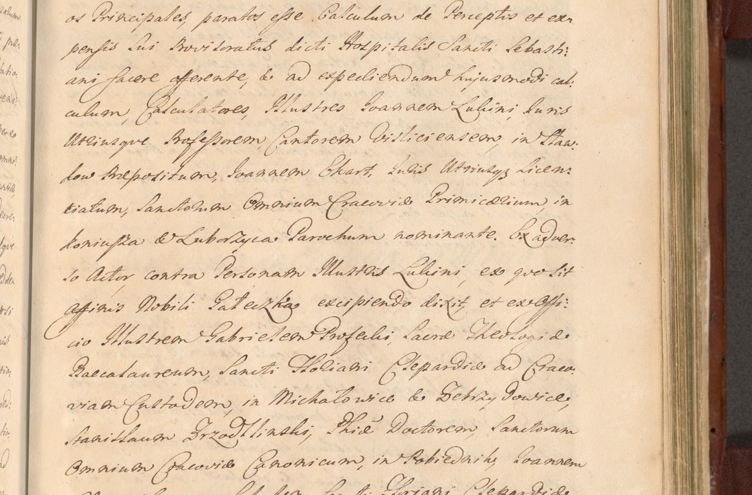 Zdjęcie nr 1154 dla obiektu archiwalnego: Acta actorum episcopalium R. D. Casimiri a Łubna Łubiński, episcopi Cracoviensis, ducis Severiae ab anno 1714 ad annum 1719 conscripta. Volumen II