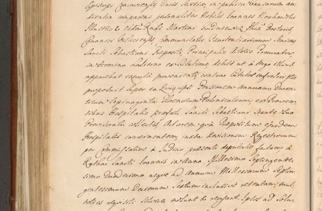 Zdjęcie nr 1155 dla obiektu archiwalnego: Acta actorum episcopalium R. D. Casimiri a Łubna Łubiński, episcopi Cracoviensis, ducis Severiae ab anno 1714 ad annum 1719 conscripta. Volumen II