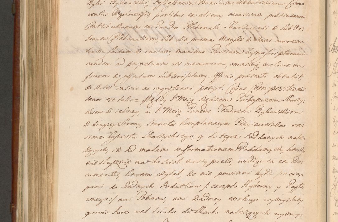 Zdjęcie nr 1151 dla obiektu archiwalnego: Acta actorum episcopalium R. D. Casimiri a Łubna Łubiński, episcopi Cracoviensis, ducis Severiae ab anno 1714 ad annum 1719 conscripta. Volumen II